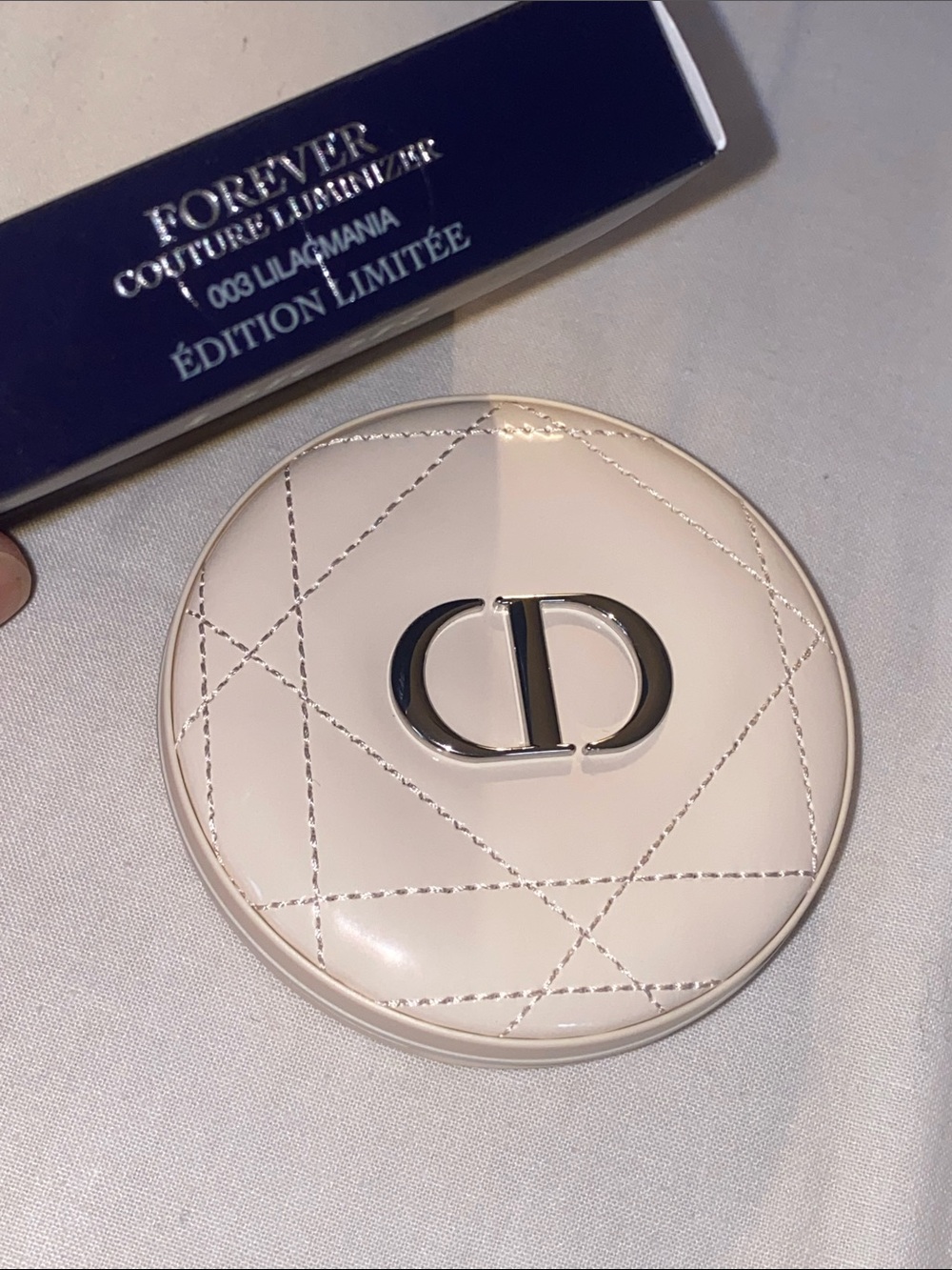 Dior Lilac limited edition Shimmer Highlighter  Compact - Picture 4 of 5